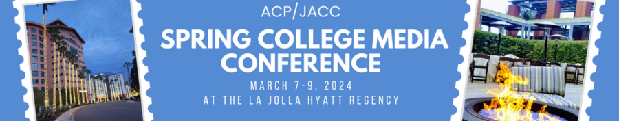 Spring College Media Conference banner