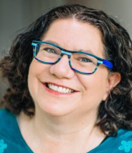 Woman smiling